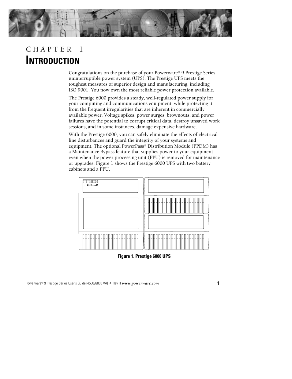 Ntroduction | Powerware 6000 User Manual | Page 9 / 92