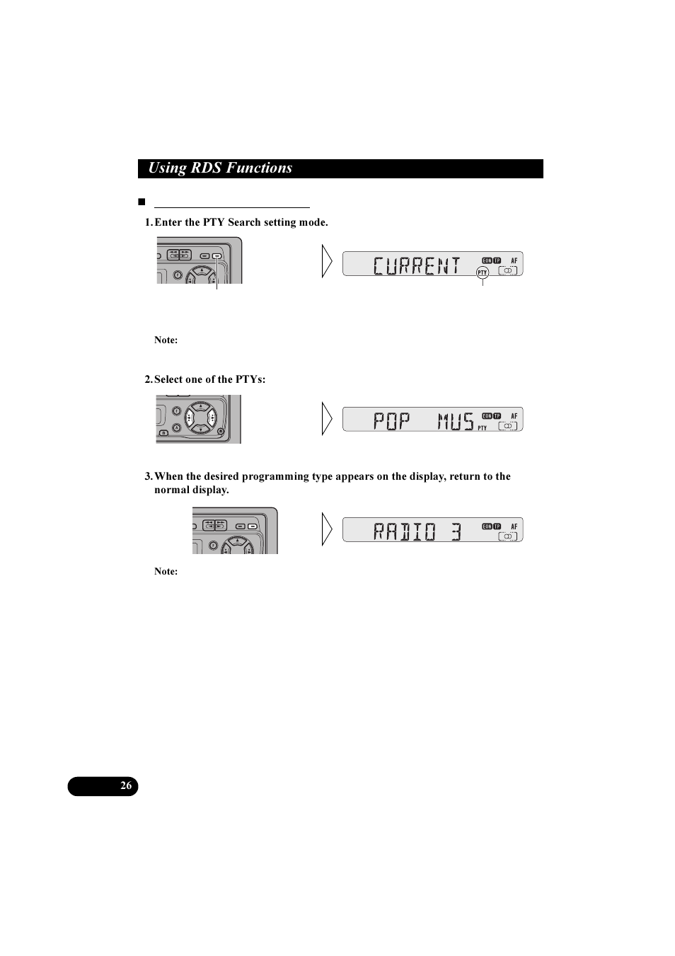 8vlqj 5'6 )xqfwlrqv | Pioneer KEH-P2800R User Manual | Page 26 / 48