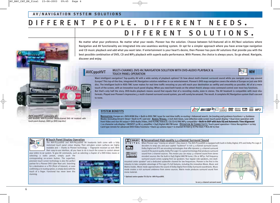 Pioneer CNDV-30 DVD User Manual | Page 6 / 32