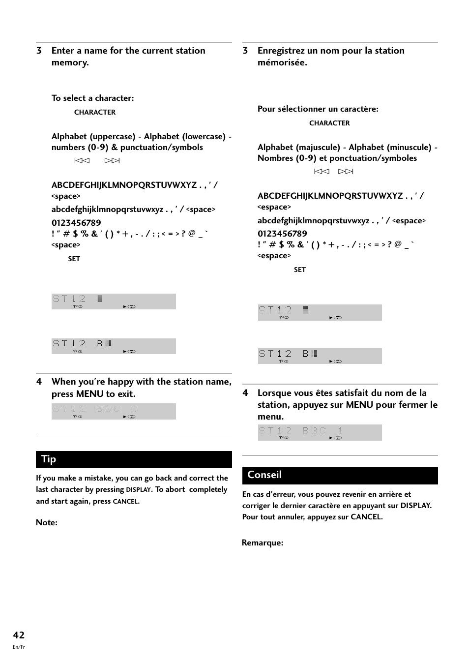 Conseil | Pioneer S-L8-LRW User Manual | Page 42 / 142