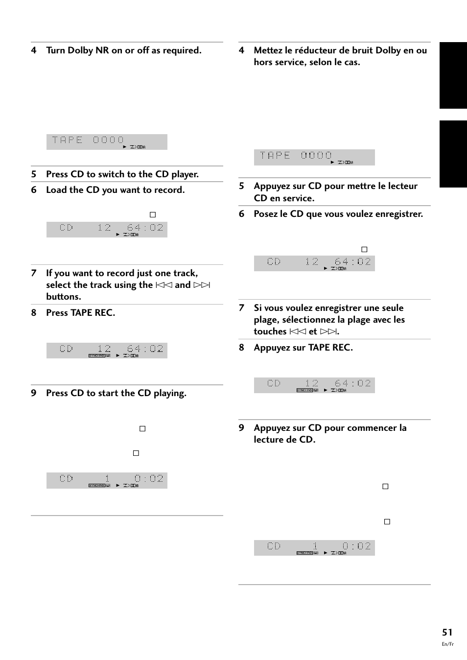 English français | Pioneer S-L8-LRW User Manual | Page 51 / 142