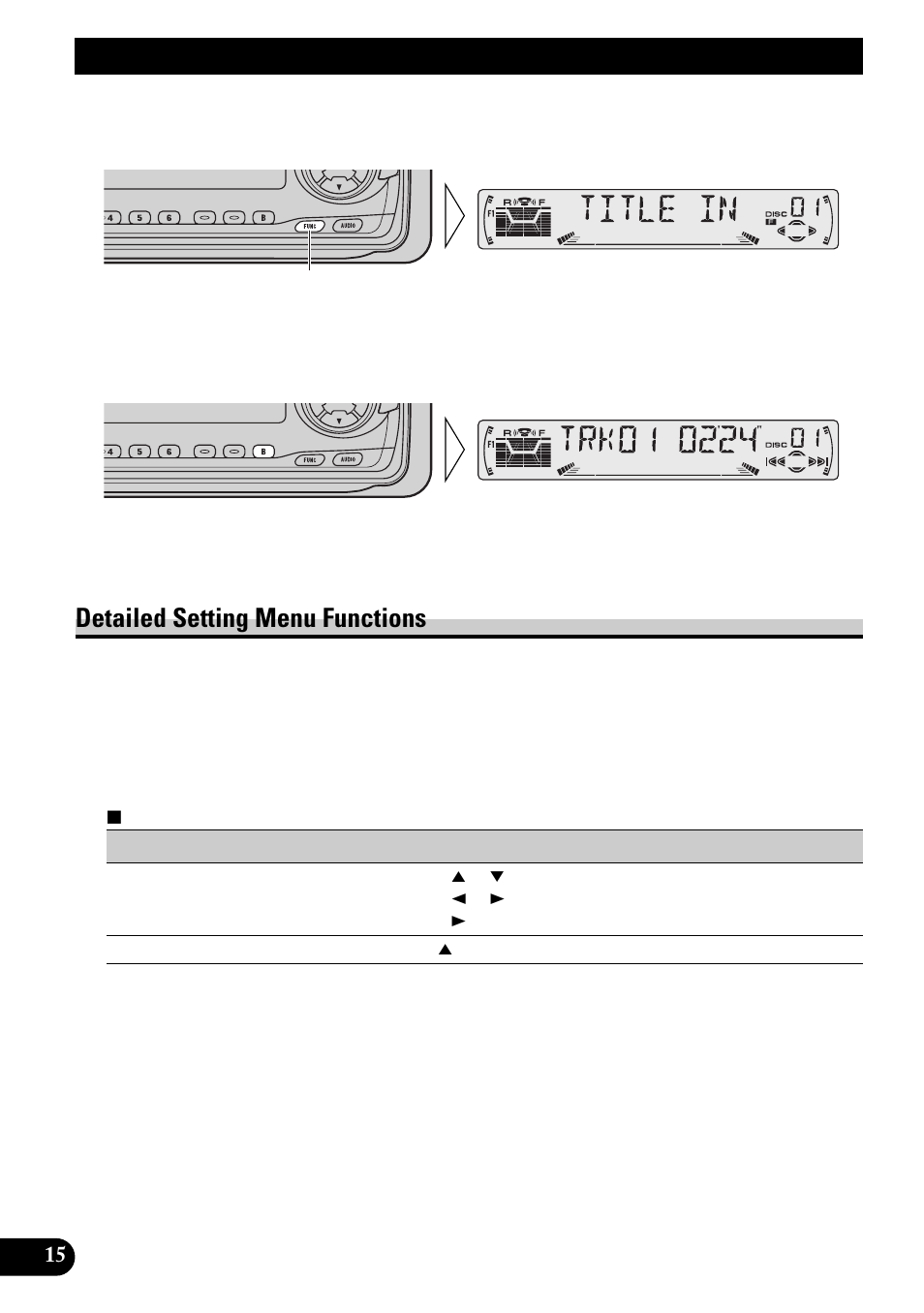Detailed setting menu functions, Tuner operation, Local seek tuning (local) | Best stations memory (bsm), Basic operation | Pioneer KEH-P6010RB User Manual | Page 16 / 104
