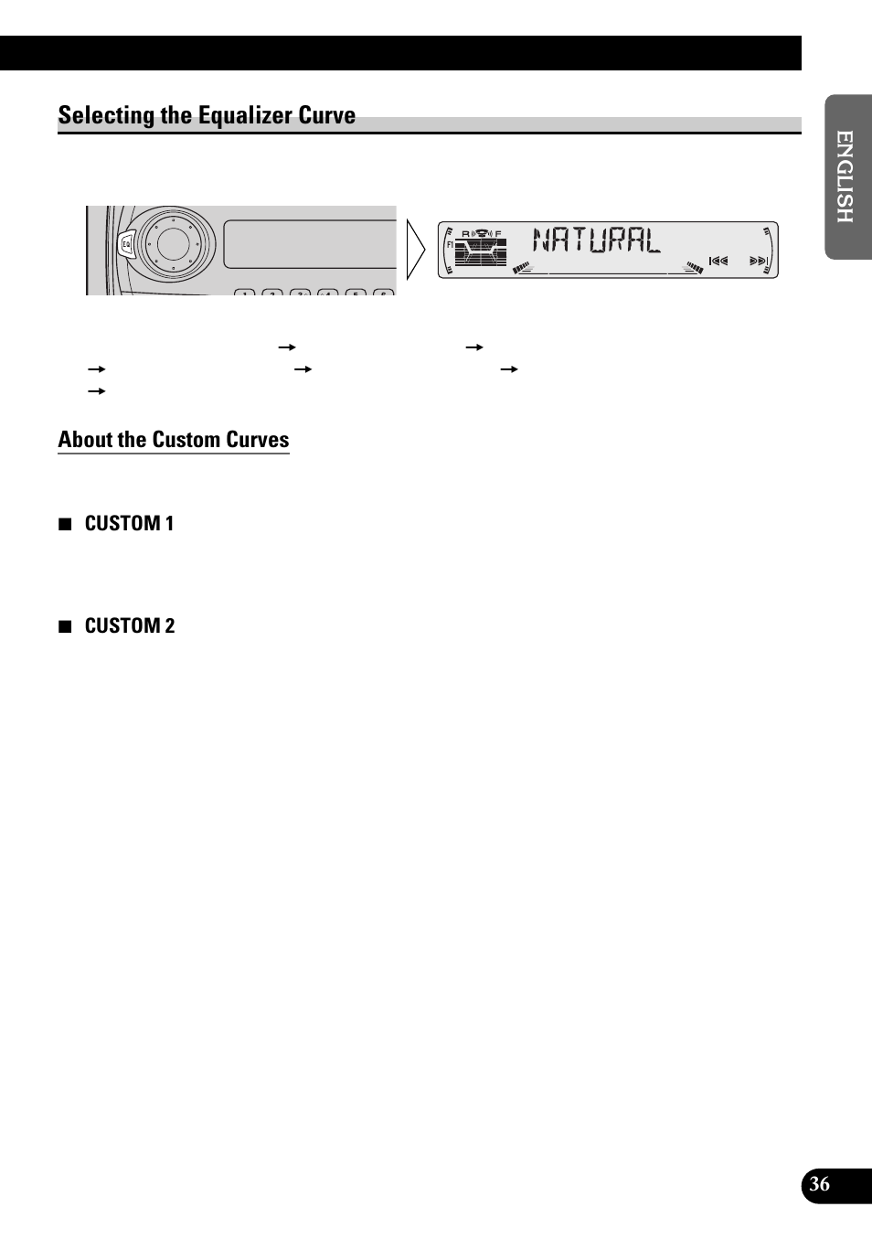 Selecting the equalizer curve | Pioneer KEH-P6010RB User Manual | Page 37 / 104