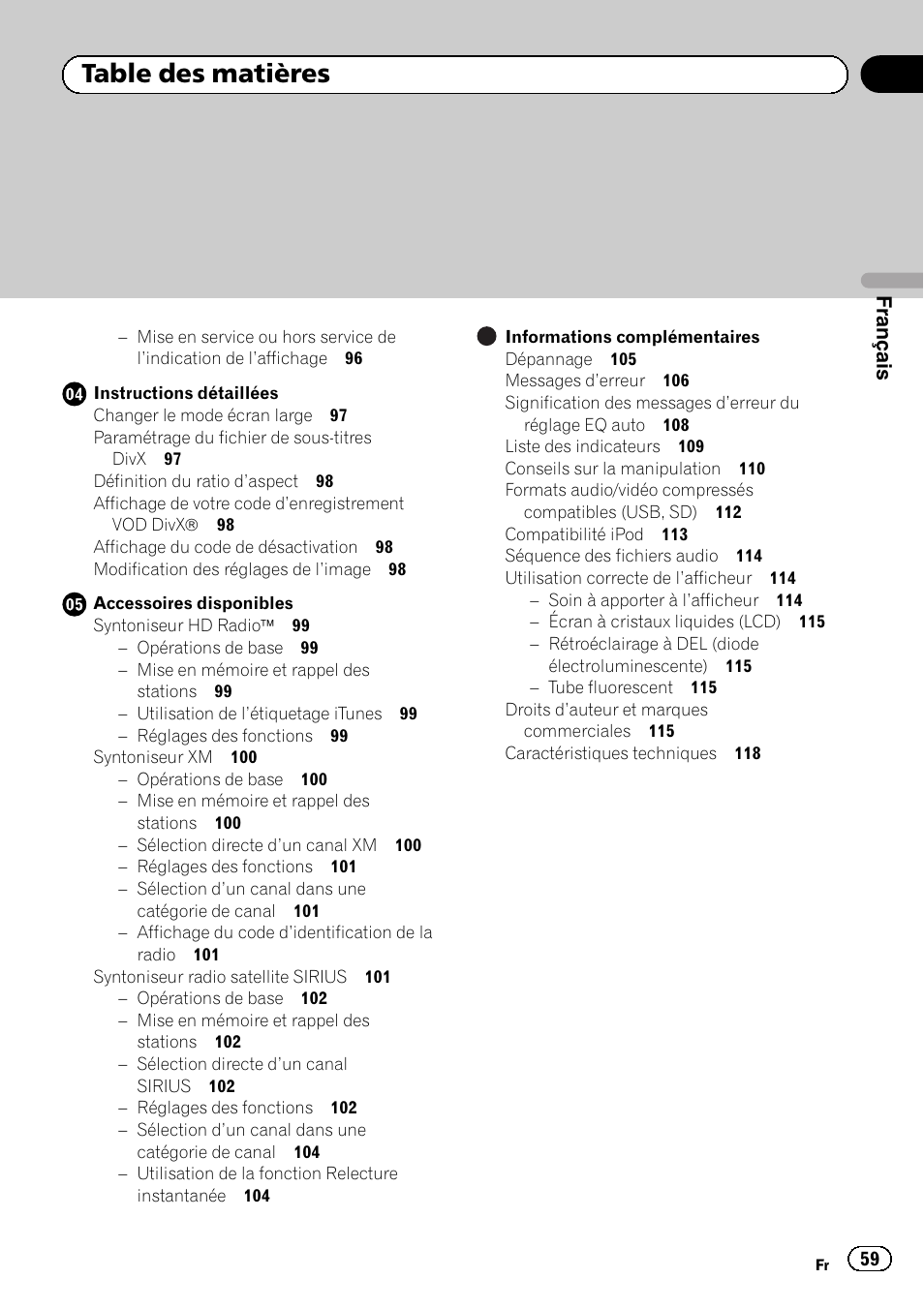 Pioneer MVH-P8200BT User Manual | Page 59 / 184