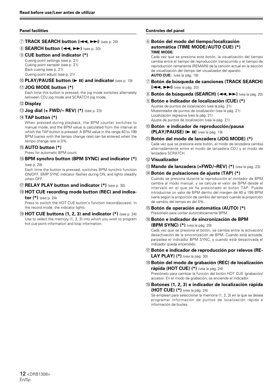 Pioneer CMX-3000 User Manual | Page 12 / 33