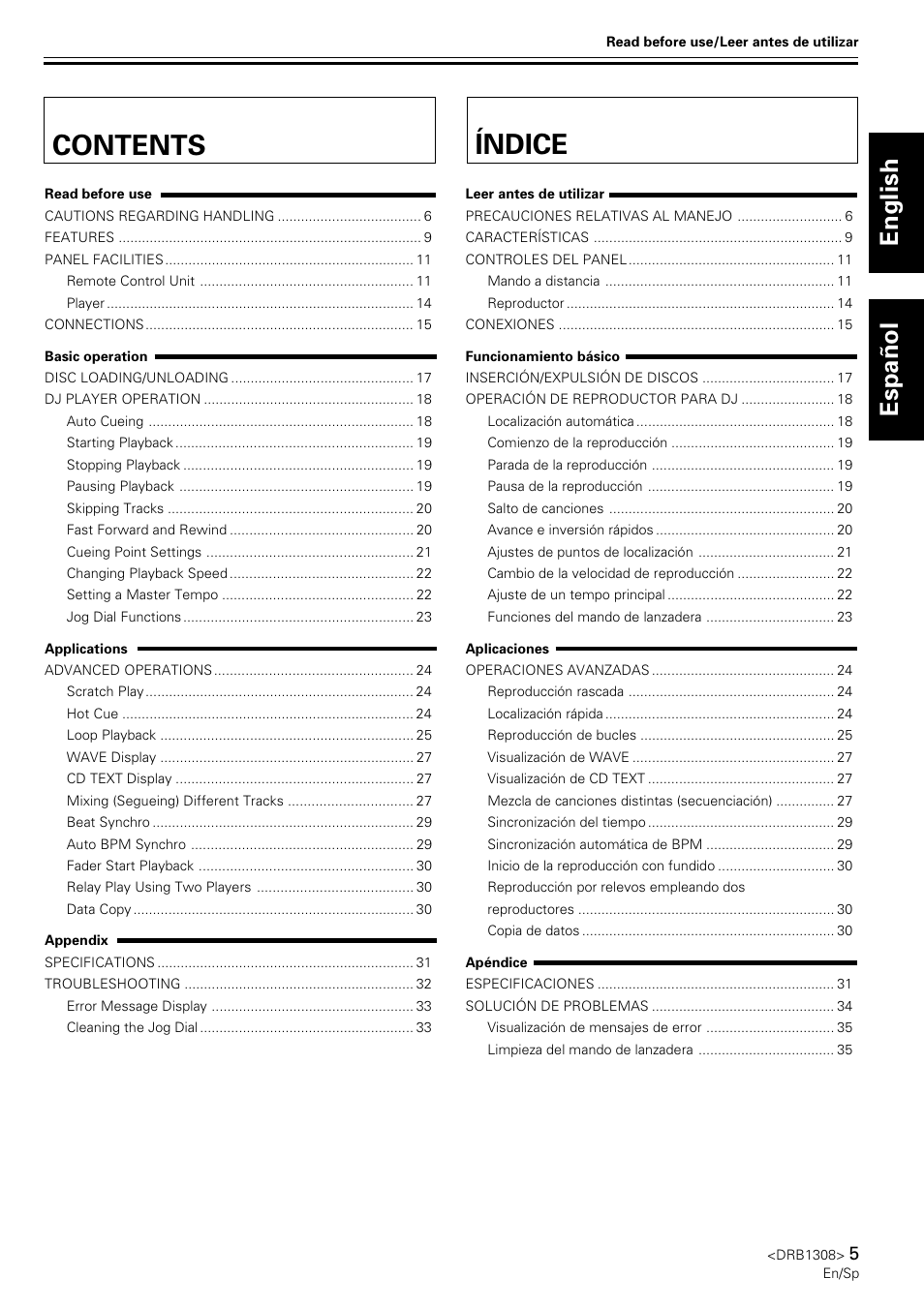 Pioneer CMX-3000 User Manual | Page 5 / 33