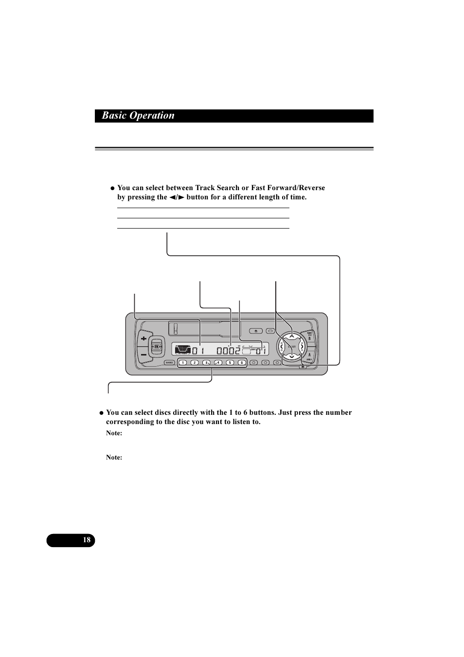 Dvlf 2shudwlrq, Basic operation of multi-cd player | Pioneer KEH-P5900R User Manual | Page 18 / 48