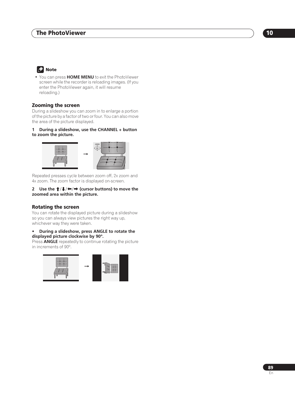 The photoviewer 10 | Pioneer PRV-9200 User Manual | Page 89 / 124