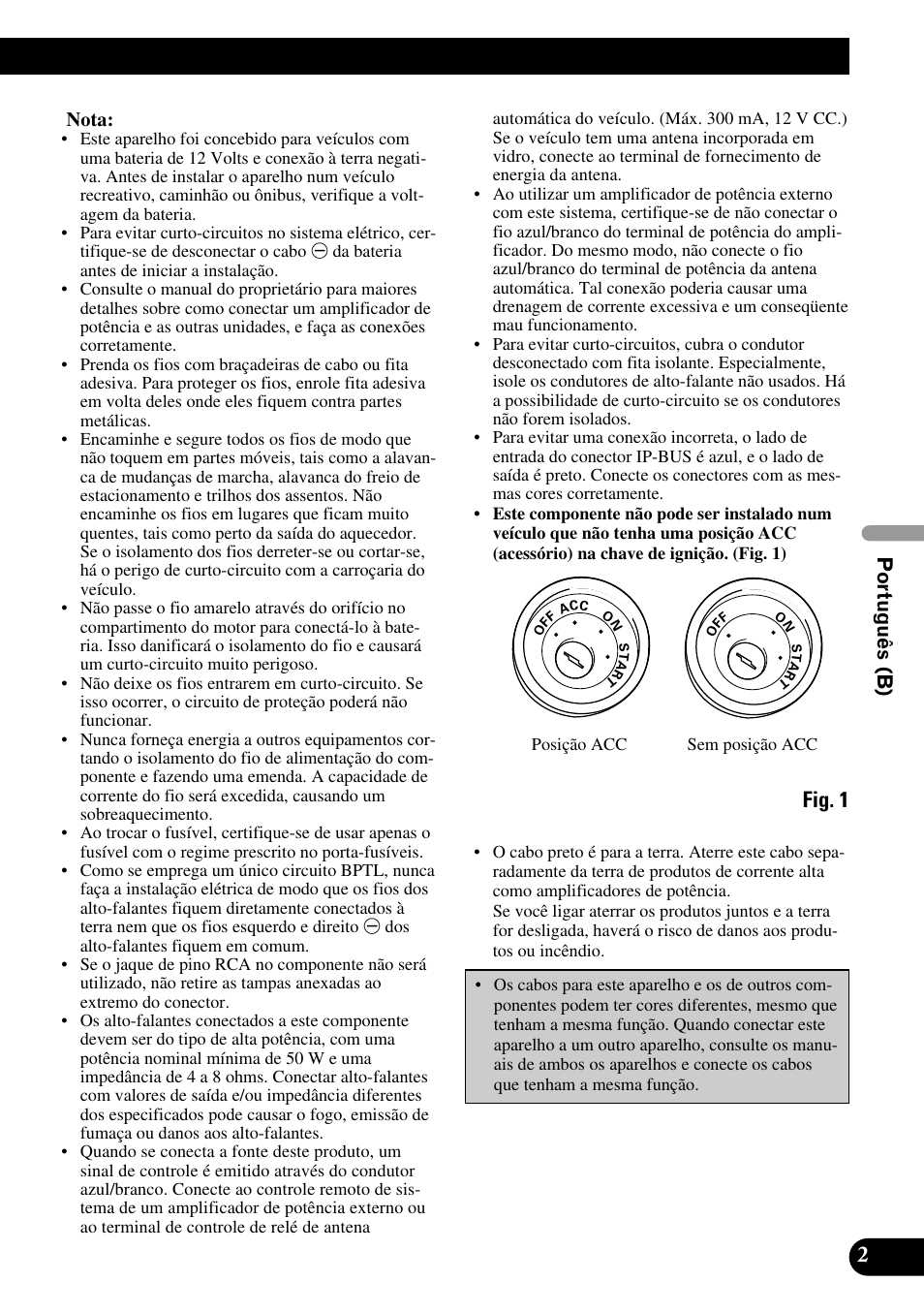 Fig. 1 | Pioneer AVH-P7550DVD User Manual | Page 35 / 52