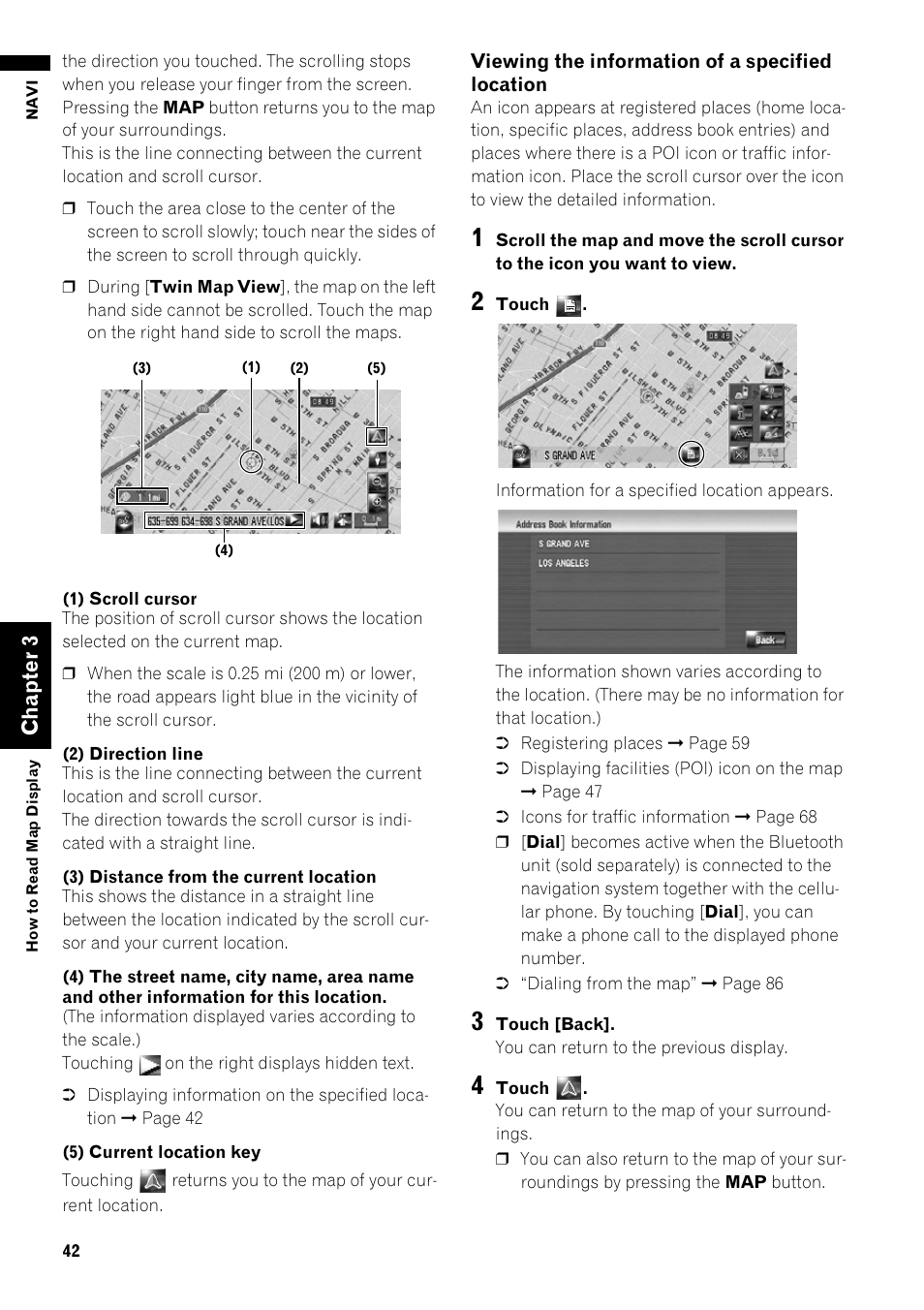 Ch ap te r3 | Pioneer AVIC-Z1 User Manual | Page 44 / 207