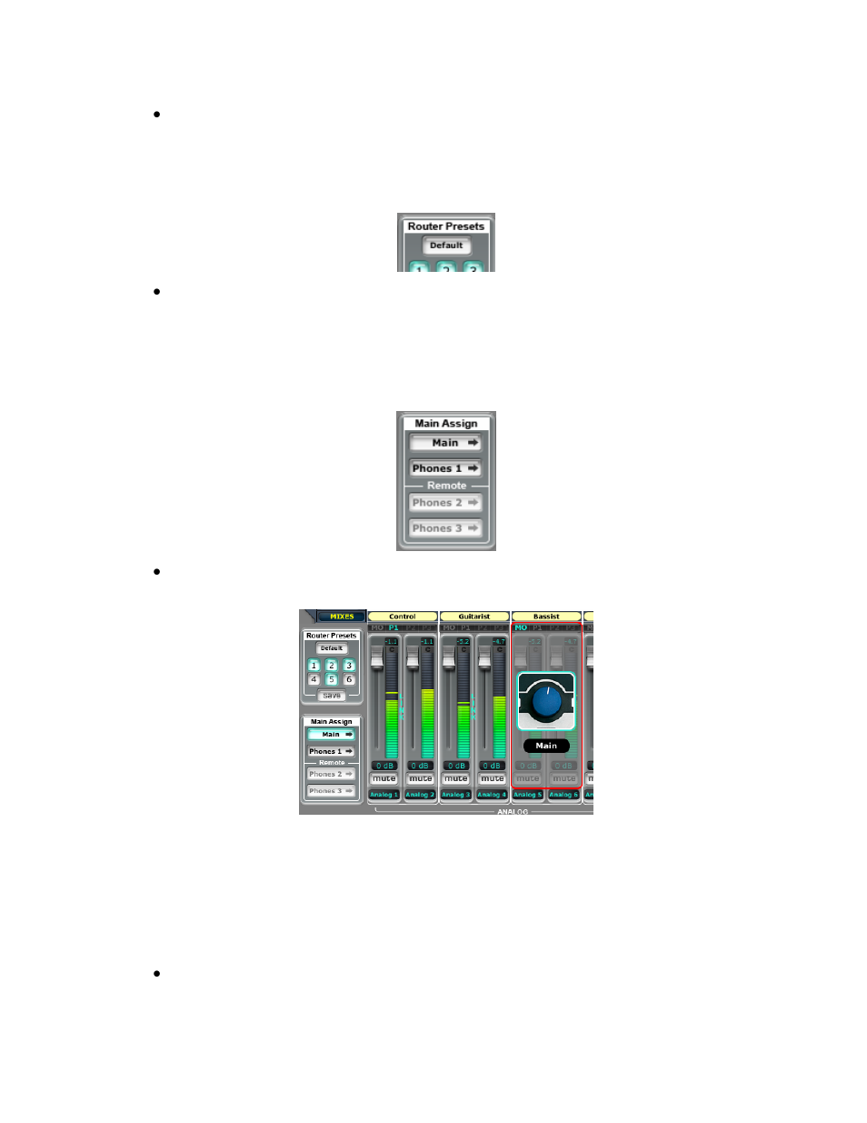3 control console | Presonus Audio electronic 26x26 FireWire Recording System User Manual | Page 20 / 33