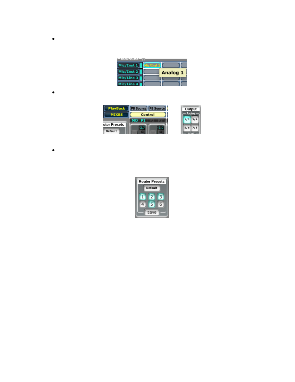 3 control console | Presonus Audio electronic 26x26 FireWire Recording System User Manual | Page 22 / 33