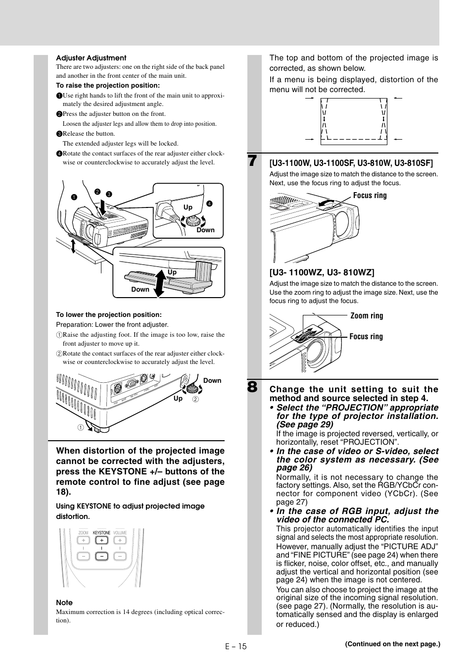 PLUS Vision U3-810SF User Manual | Page 17 / 39