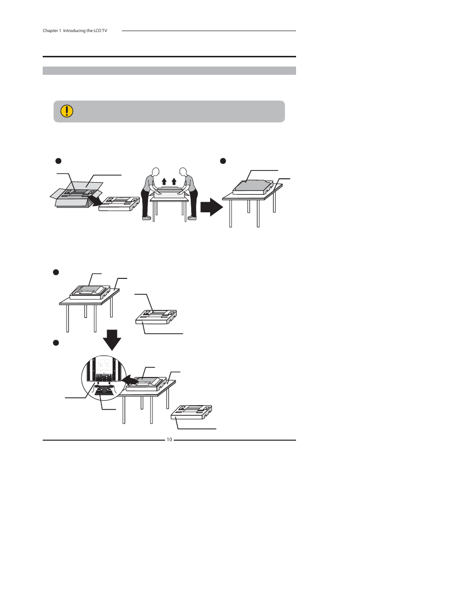 Setting up your lcd tv | Princeton Digital (USA) TLA-04641C User Manual | Page 10 / 64