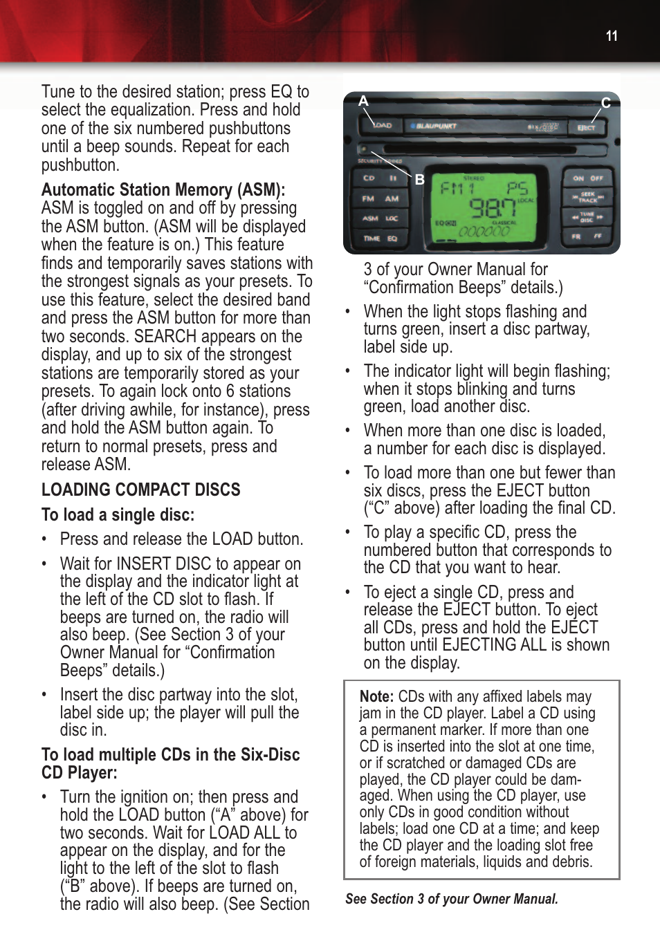 Pontiac 2006 Gto User Manual | Page 11 / 16