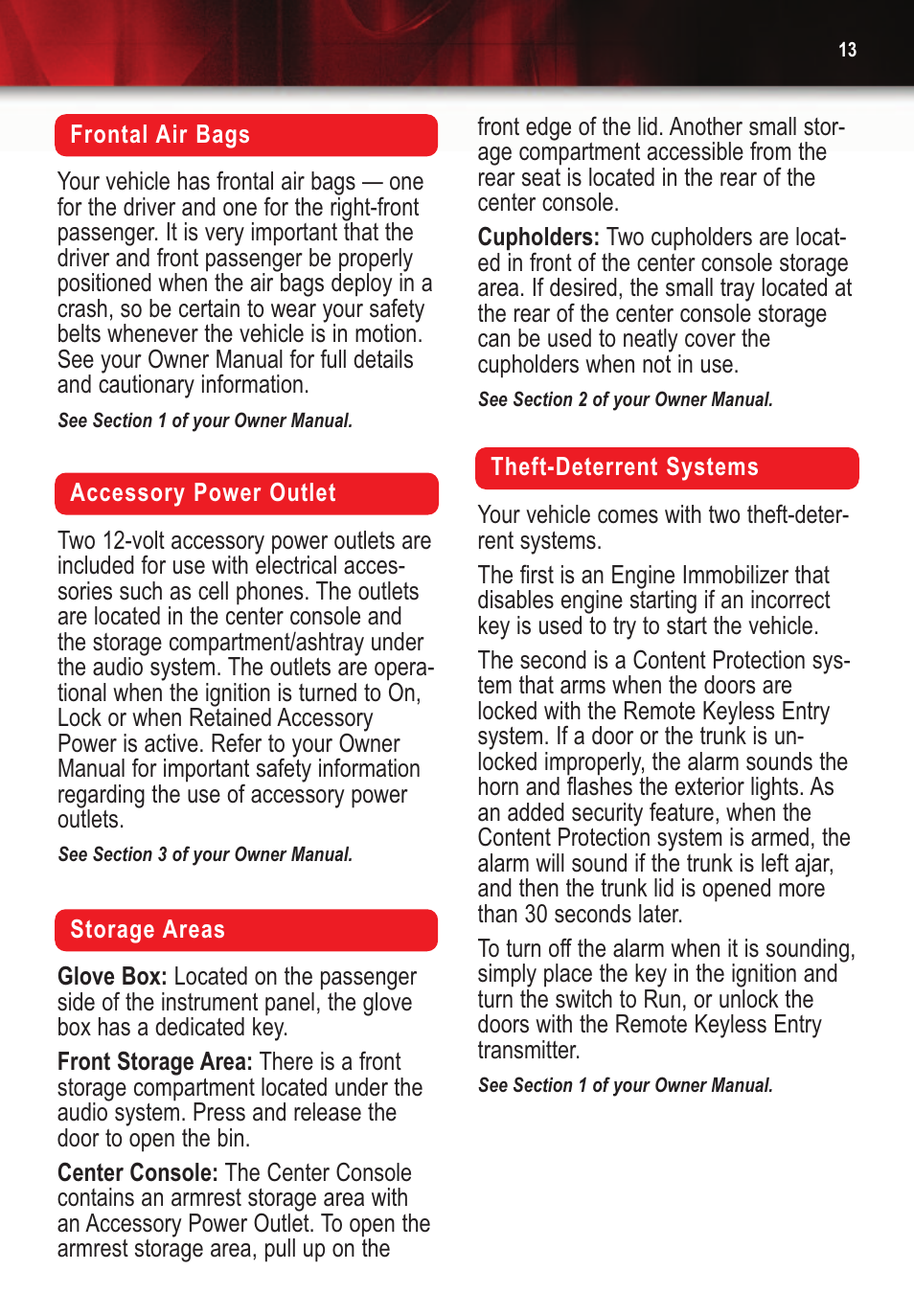 Pontiac 2006 Gto User Manual | Page 13 / 16