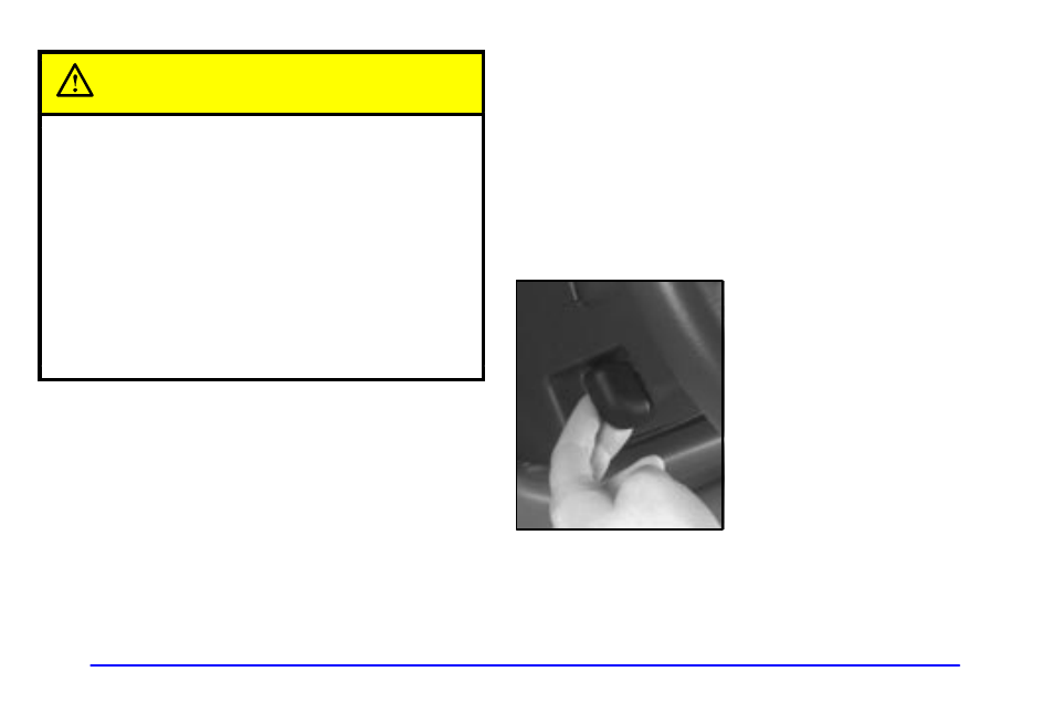Horn, Tilt wheel, Caution | Pontiac Grand Prix 2001 User Manual | Page 115 / 373