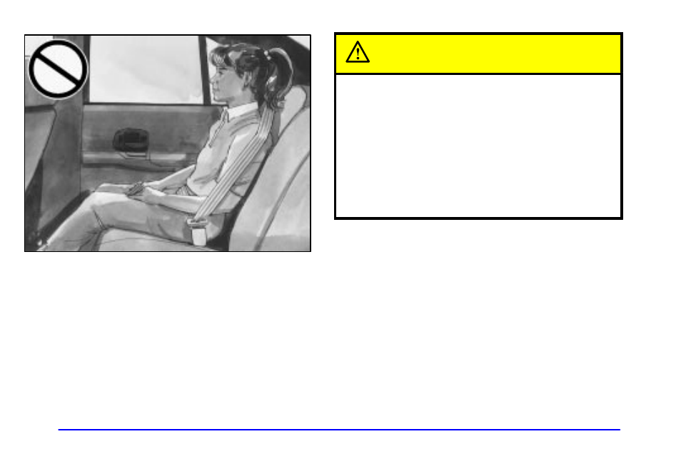 Caution | Pontiac Grand Prix 2001 User Manual | Page 68 / 373