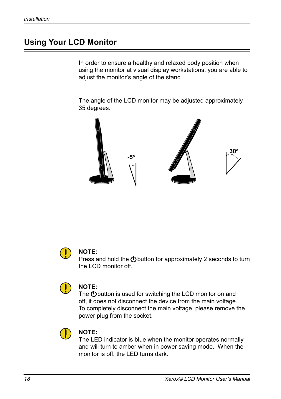Using your lcd monitor | Proview XM9-23w User Manual | Page 19 / 36