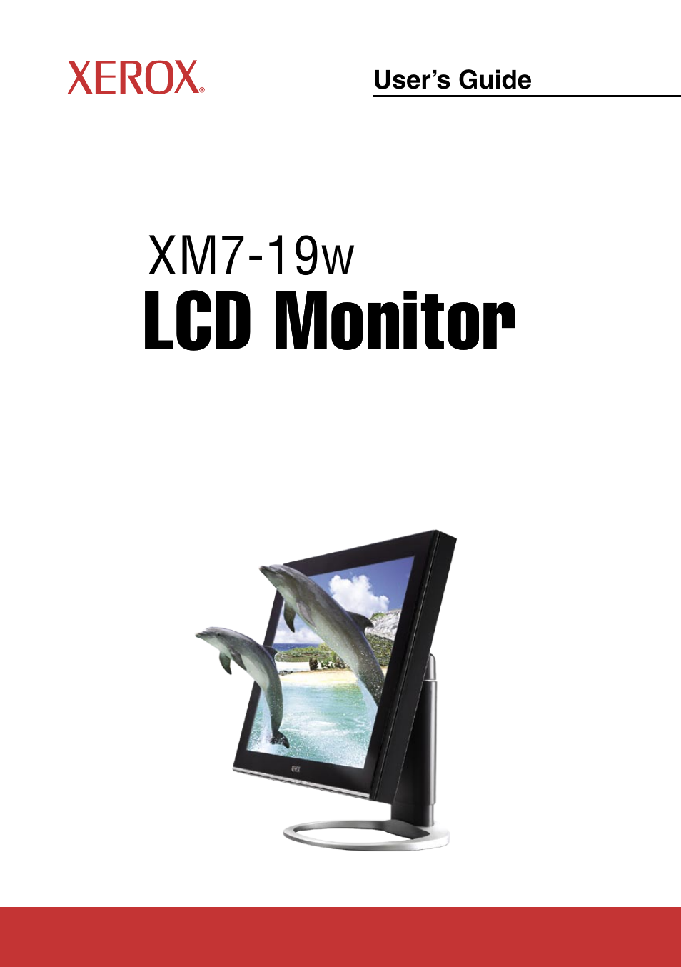 Proview XM7-19w User Manual | 35 pages