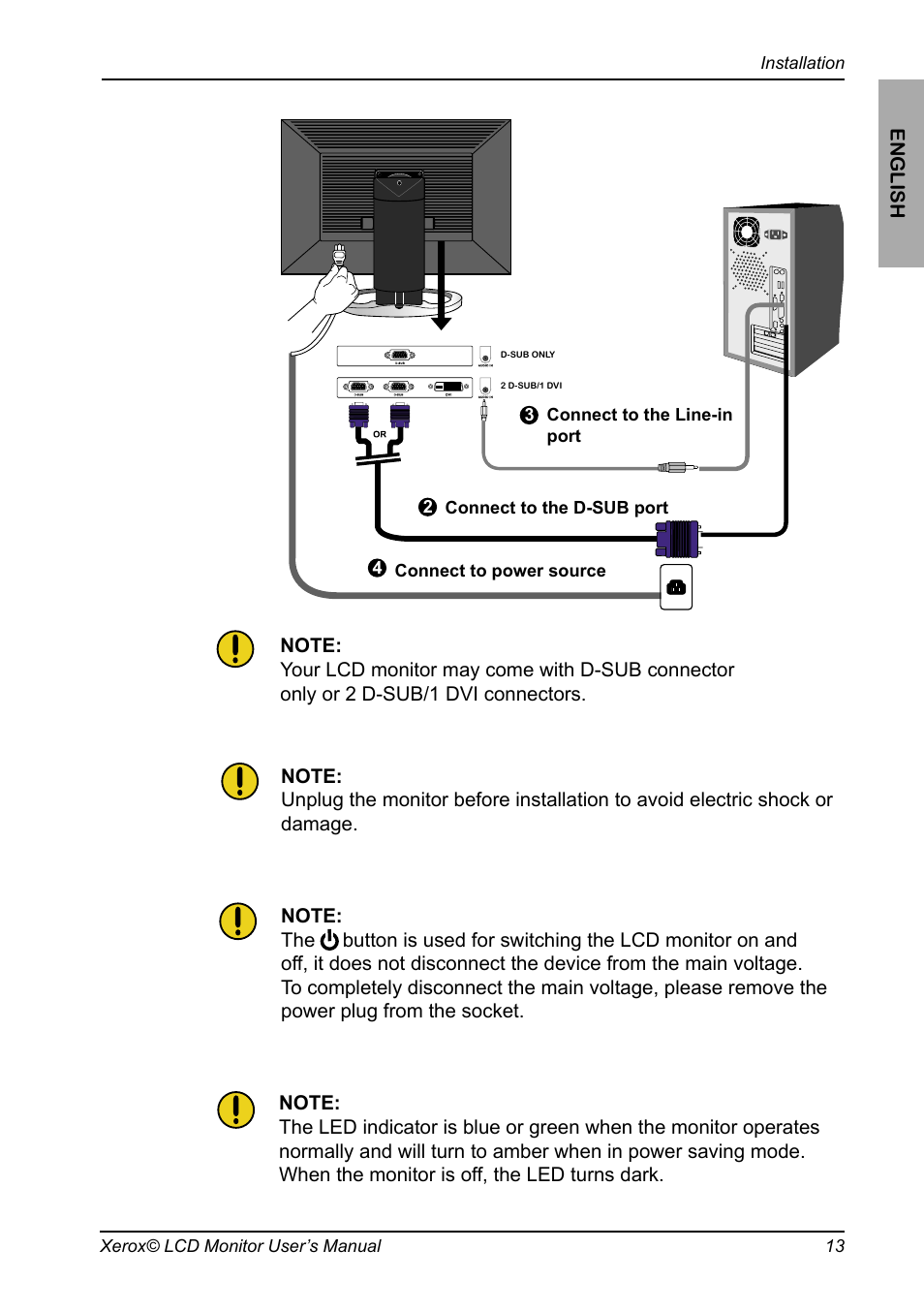 Proview XM7-19w User Manual | Page 14 / 35
