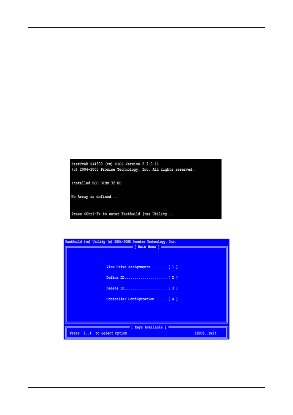 Create a logical drive | Promise Technology FASTTRAK SX4300 User Manual | Page 15 / 70
