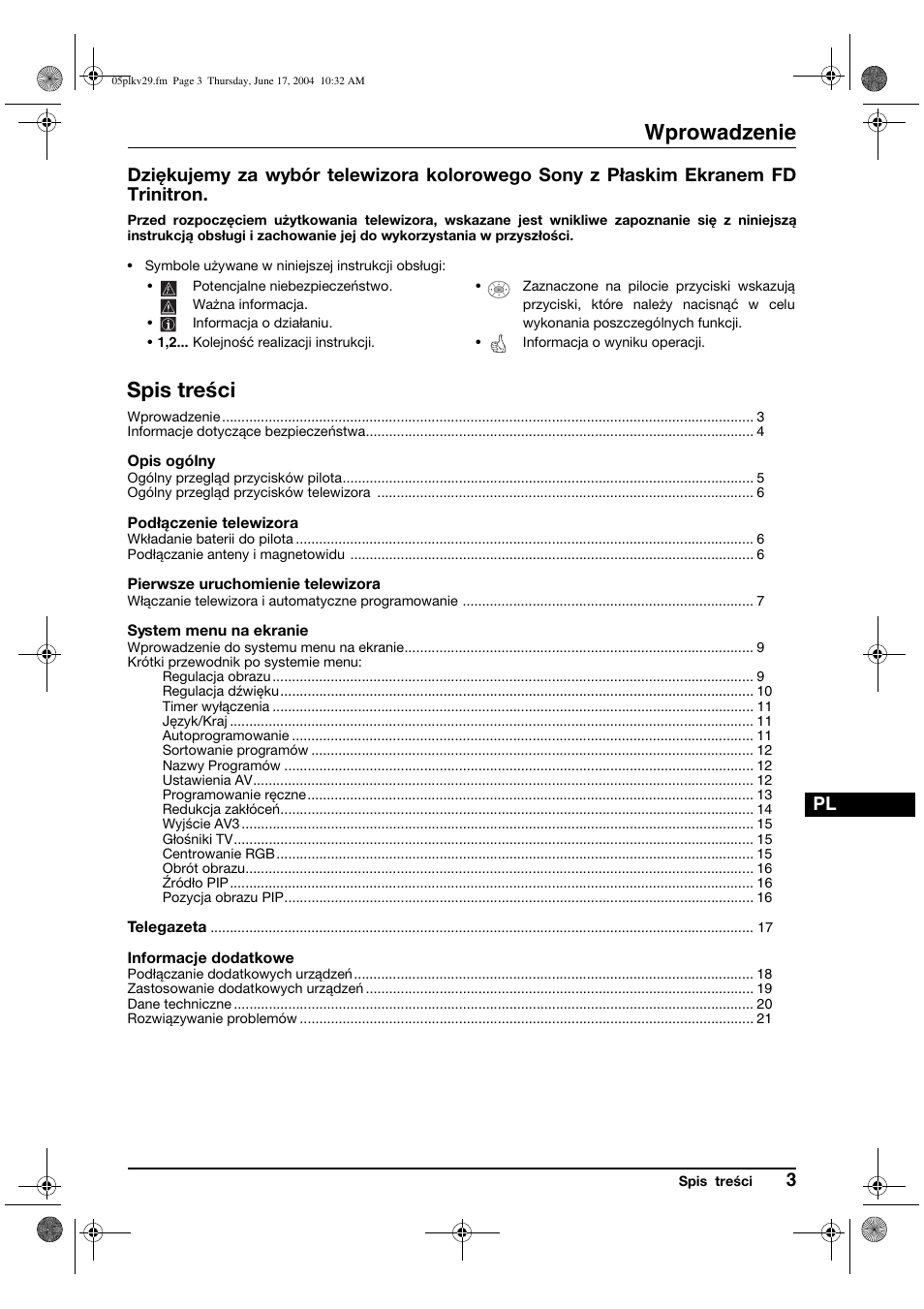 Sony KV-29XL70K User Manual | Page 83 / 124