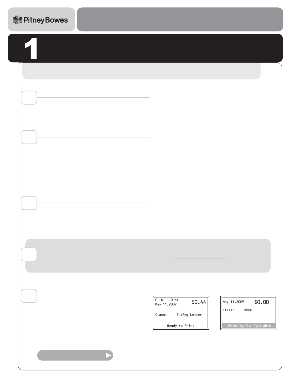 Pitney Bowes DM300ITM User Manual | 2 pages