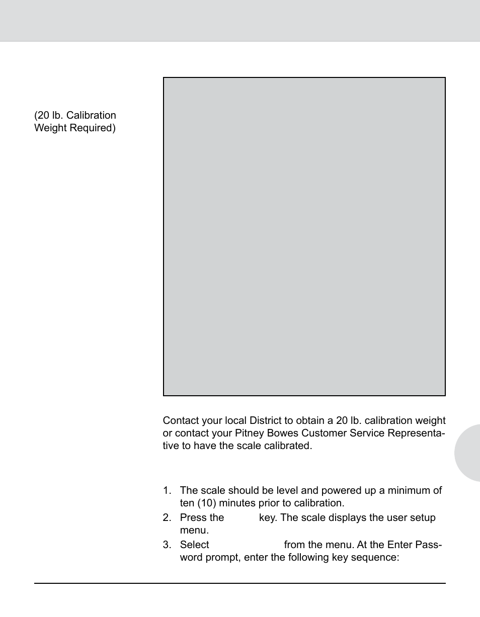 Calibrating the 9k0u scale, Integra, Model 9k0u scale operator guide | Pitney Bowes 9K0U User Manual | Page 41 / 52