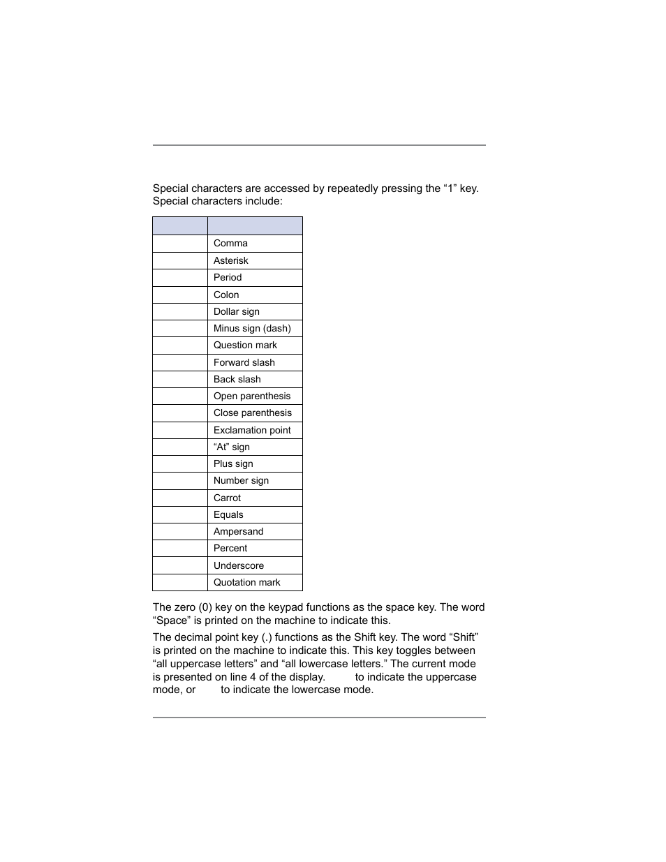Appendix a • how to enter text | Pitney Bowes SV62214 User Manual | Page 149 / 160