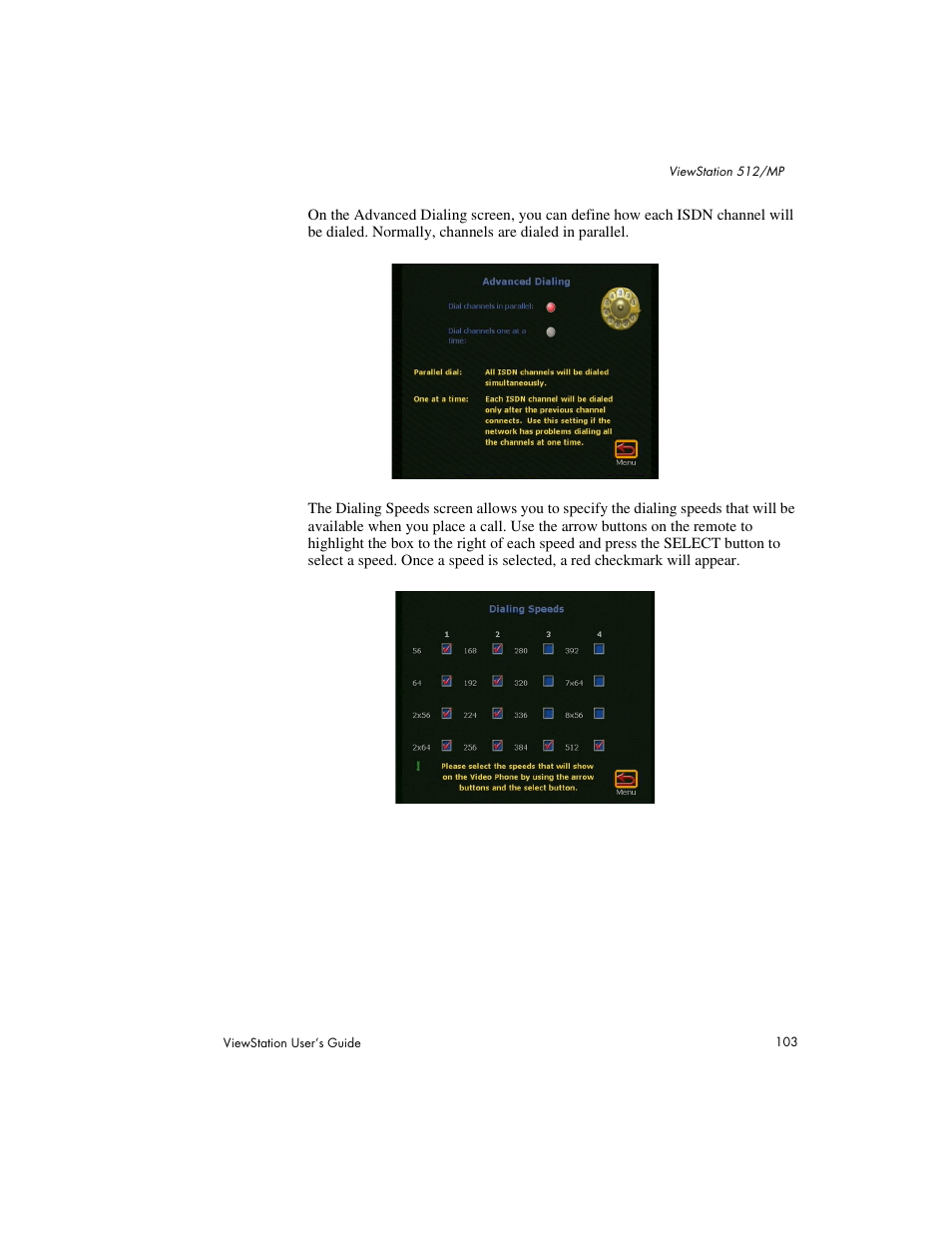 Polycom Viewstation MP User Manual | Page 103 / 140