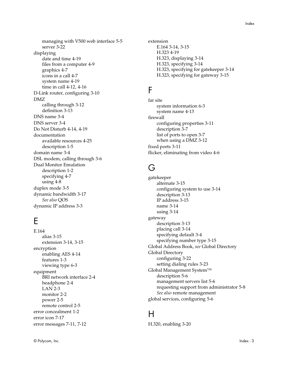 Polycom Audio and Video User Manual | Page 129 / 136