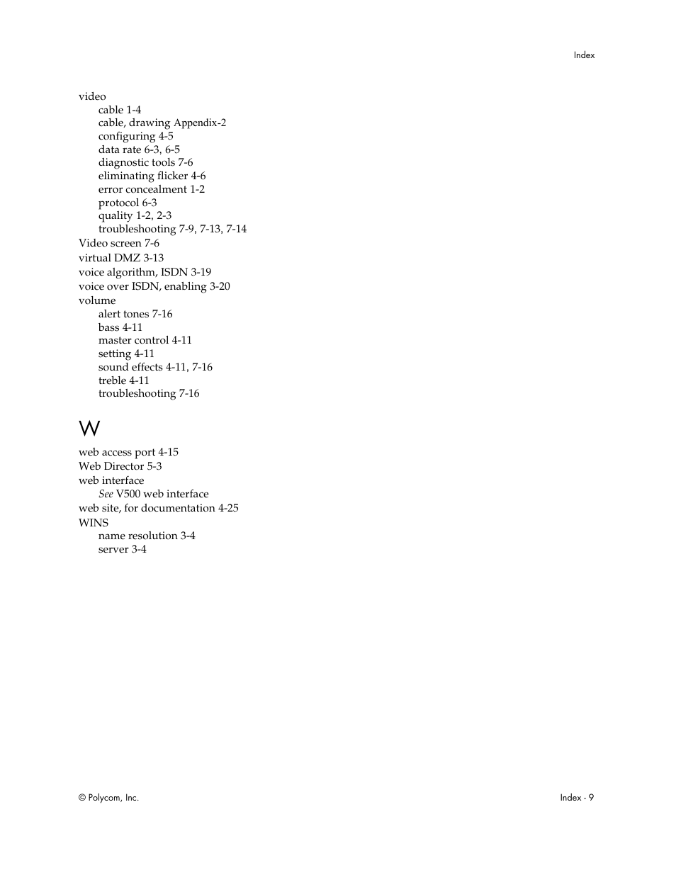 Polycom Audio and Video User Manual | Page 135 / 136