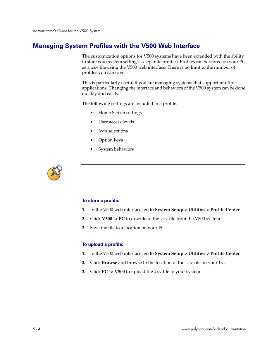 Polycom Audio and Video User Manual | Page 76 / 136