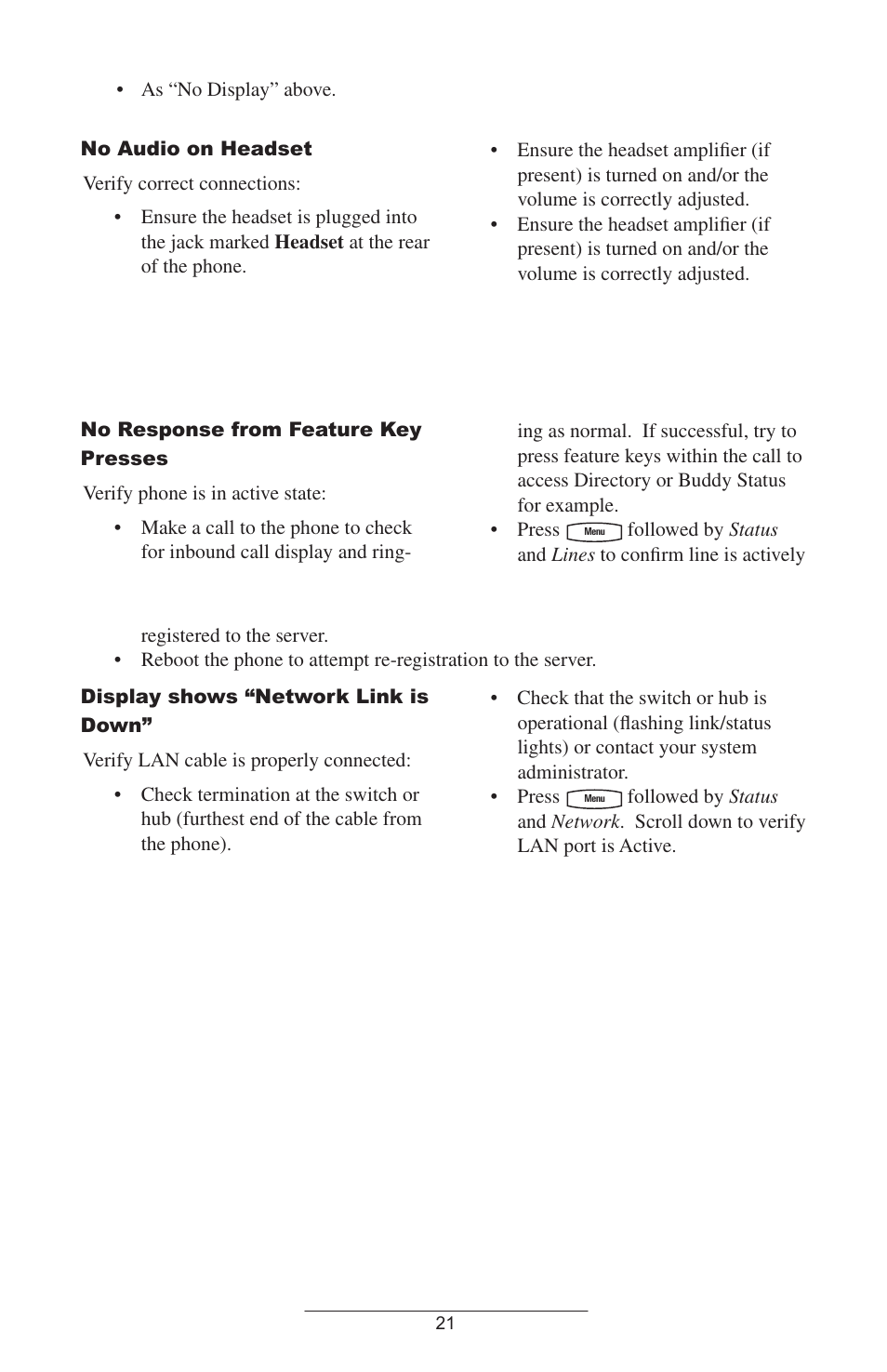 Polycom SoundPoint IP 301 SIP User Manual | Page 24 / 30