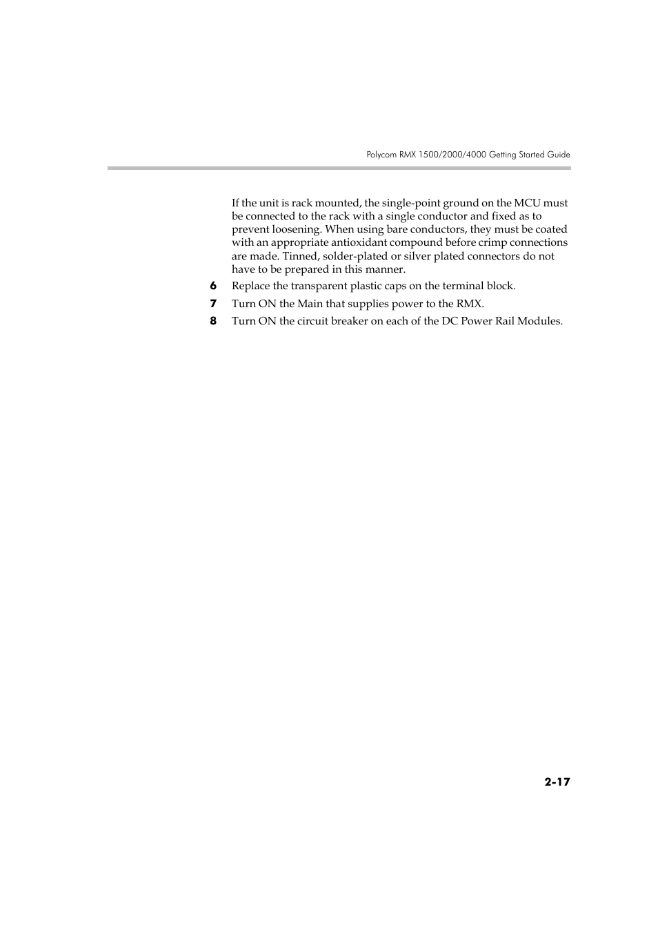 Polycom RMX DOC2579D User Manual | Page 47 / 160