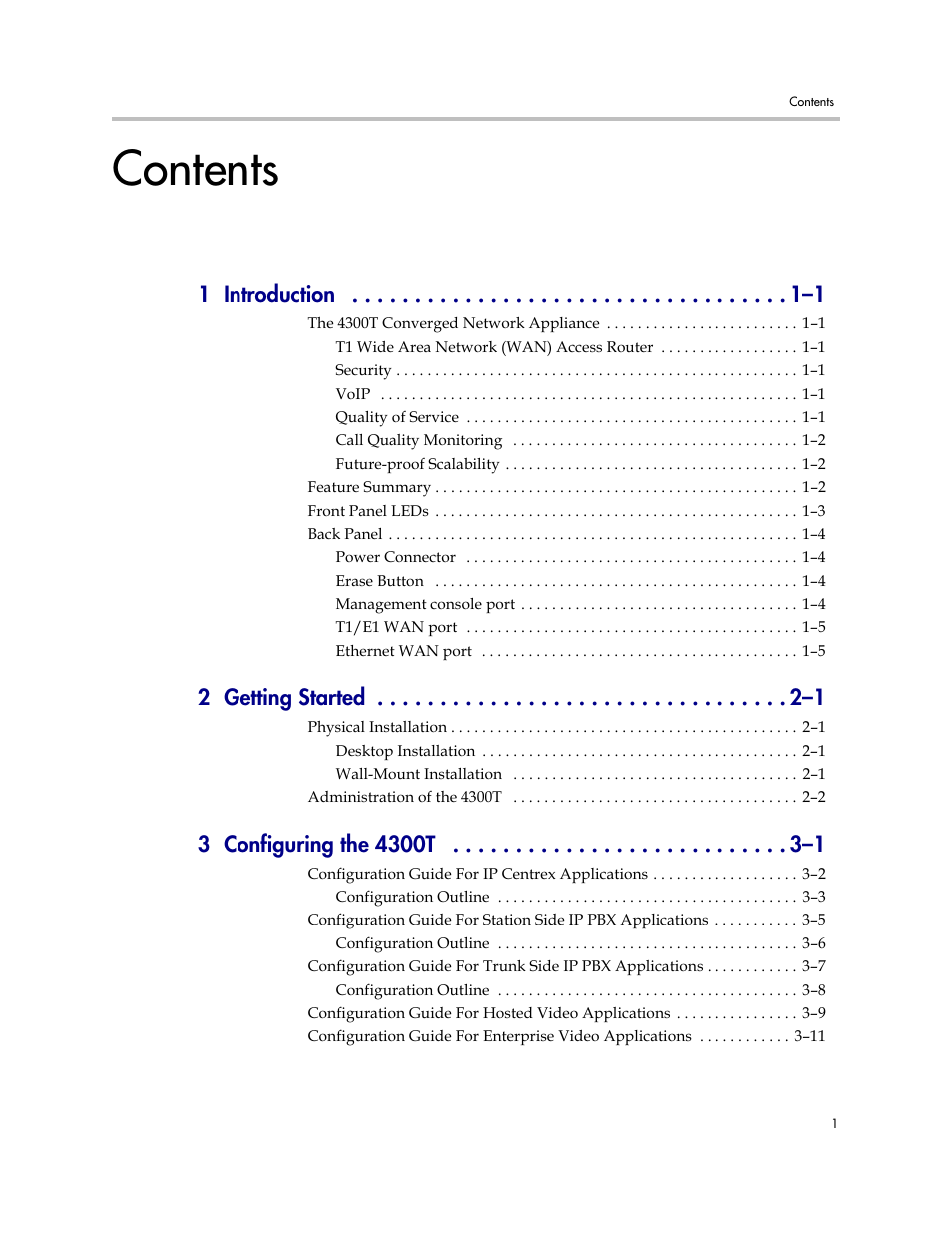 Polycom 4300T User Manual | Page 3 / 118