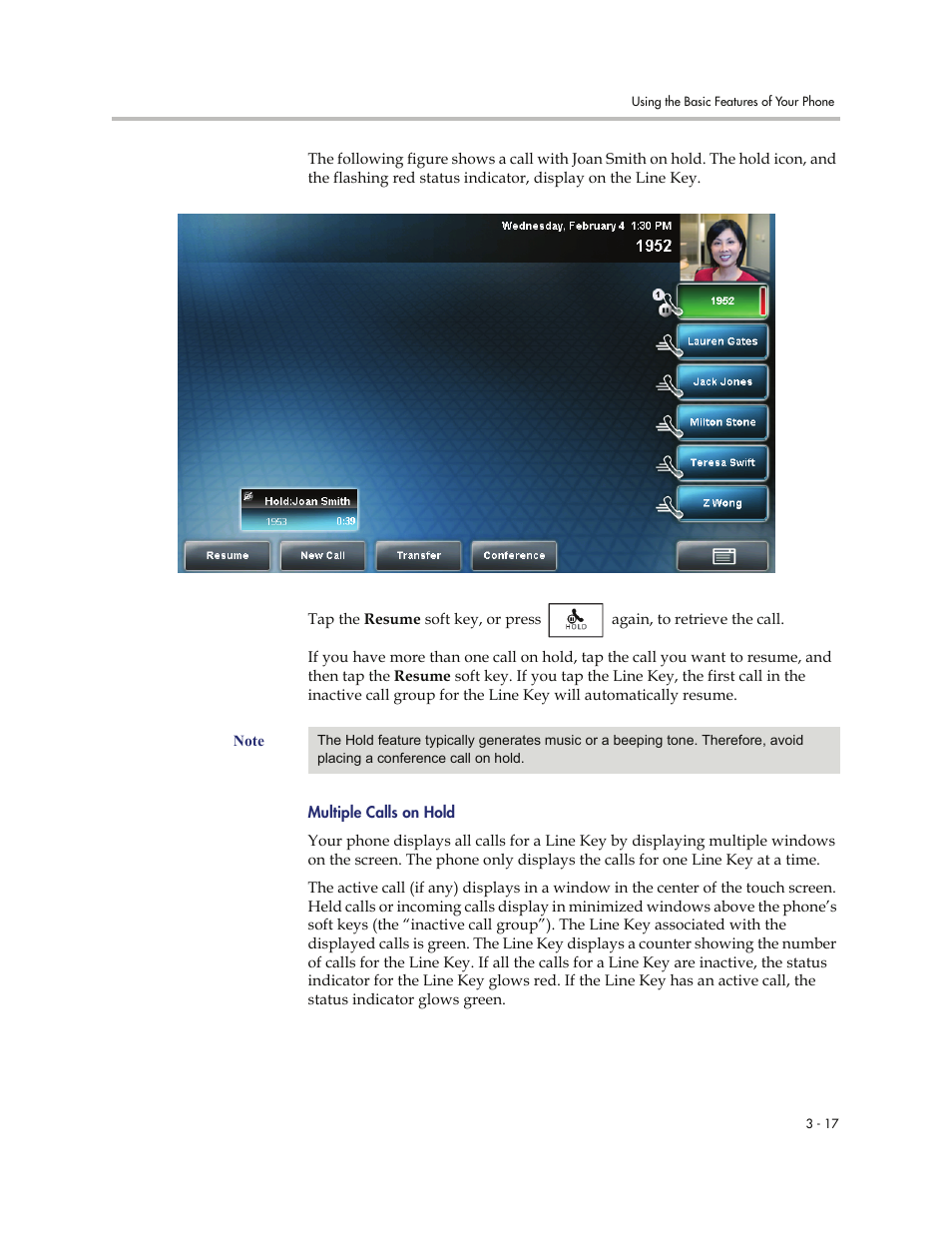 Polycom VVXTM 1500 User Manual | Page 127 / 208