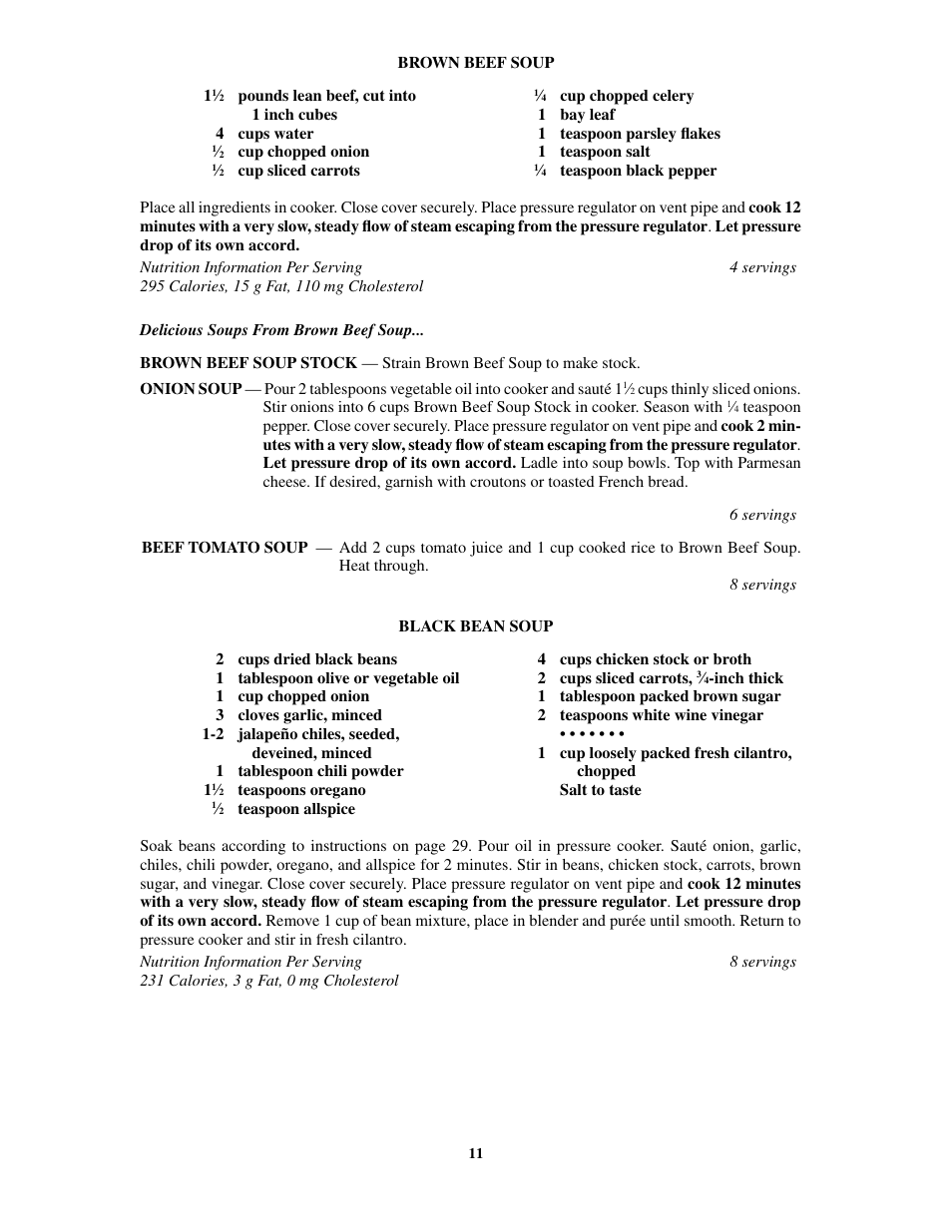 Presto 8-Quart Stainless Steel Pressure Cooker and Canner User Manual | Page 11 / 38
