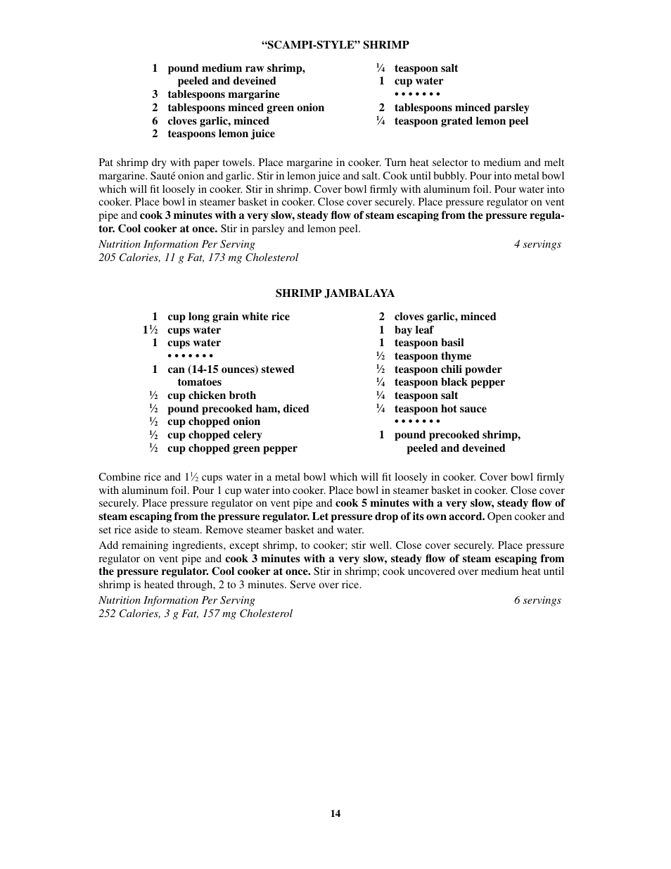 Presto 8-Quart Stainless Steel Pressure Cooker and Canner User Manual | Page 14 / 38