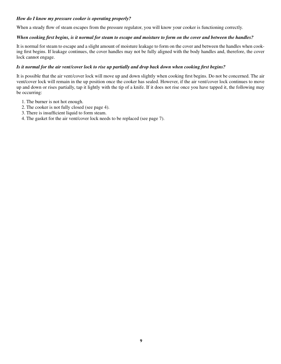 Presto 8-Quart Stainless Steel Pressure Cooker and Canner User Manual | Page 9 / 38
