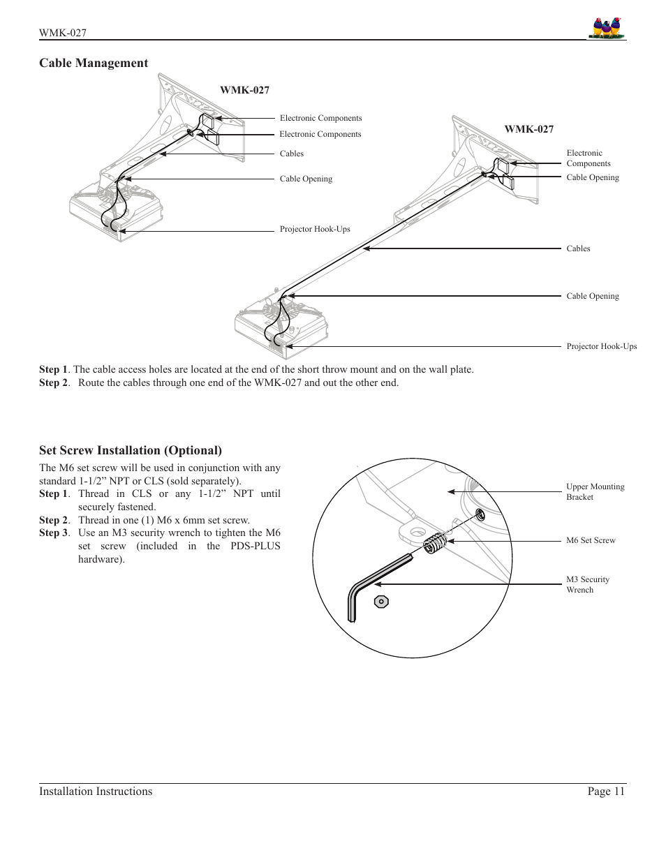 Premier Mounts WMK-027 User Manual | Page 11 / 13