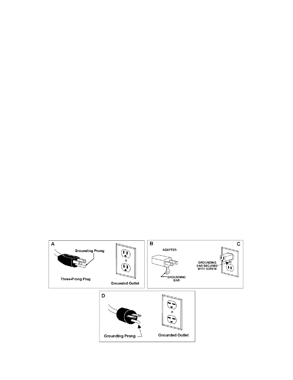 Grounding instructions | Powermatic 1791291K User Manual | Page 7 / 32