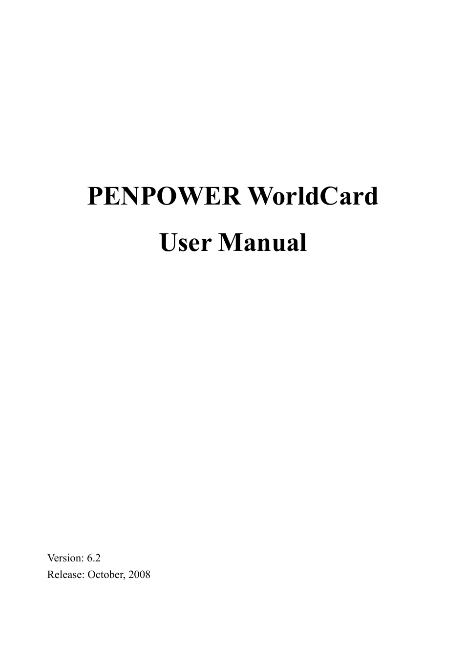 Penpower WorldCard duet User Manual | 82 pages