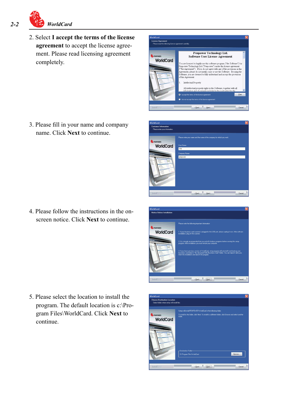 Penpower WorldCard duet User Manual | Page 12 / 82