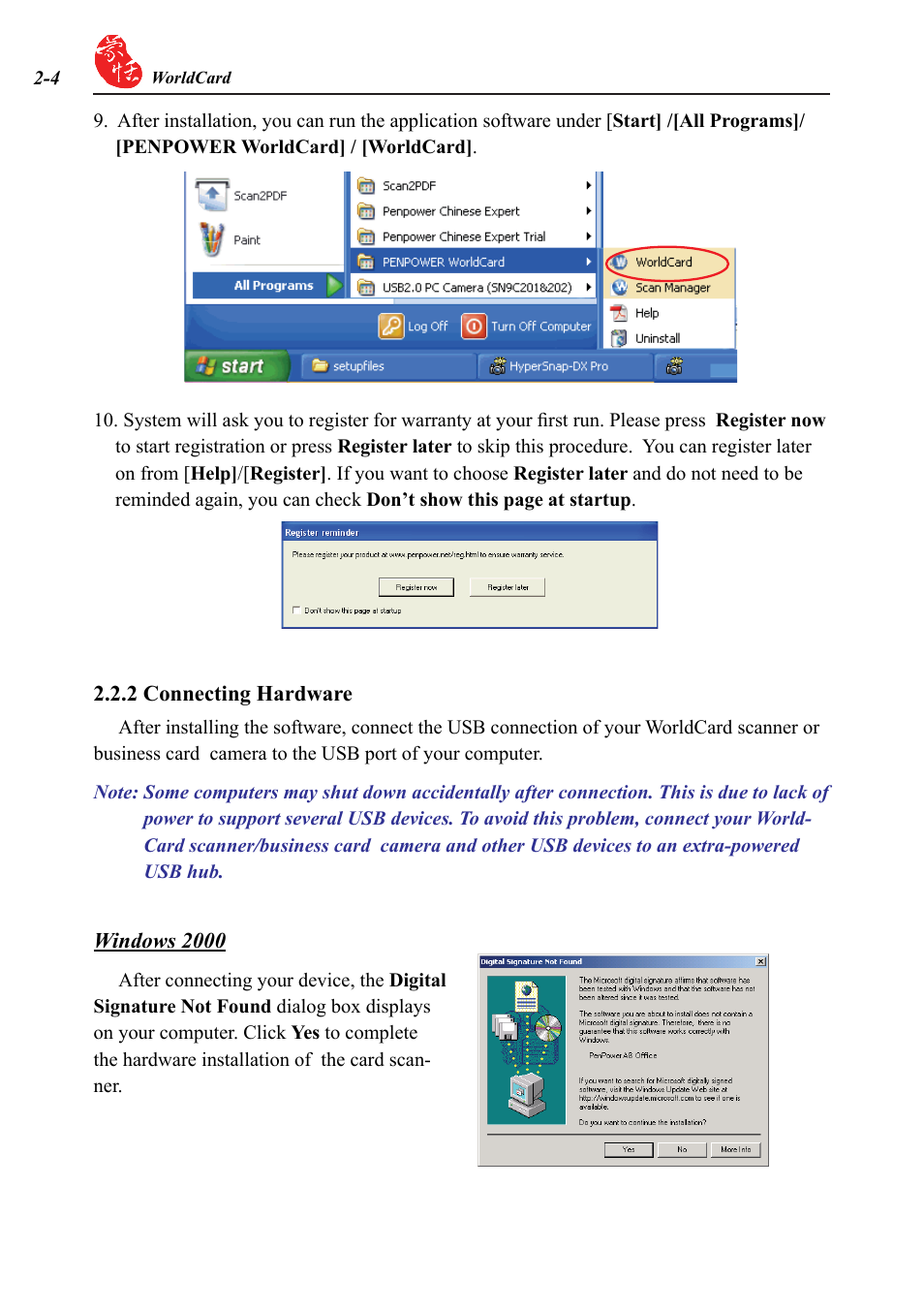 Penpower WorldCard duet User Manual | Page 14 / 82
