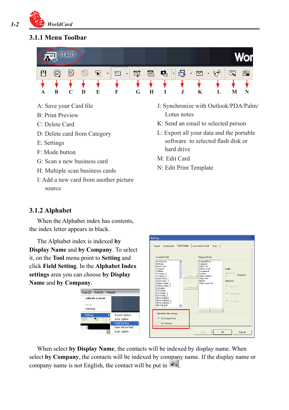 Penpower WorldCard duet User Manual | Page 20 / 82