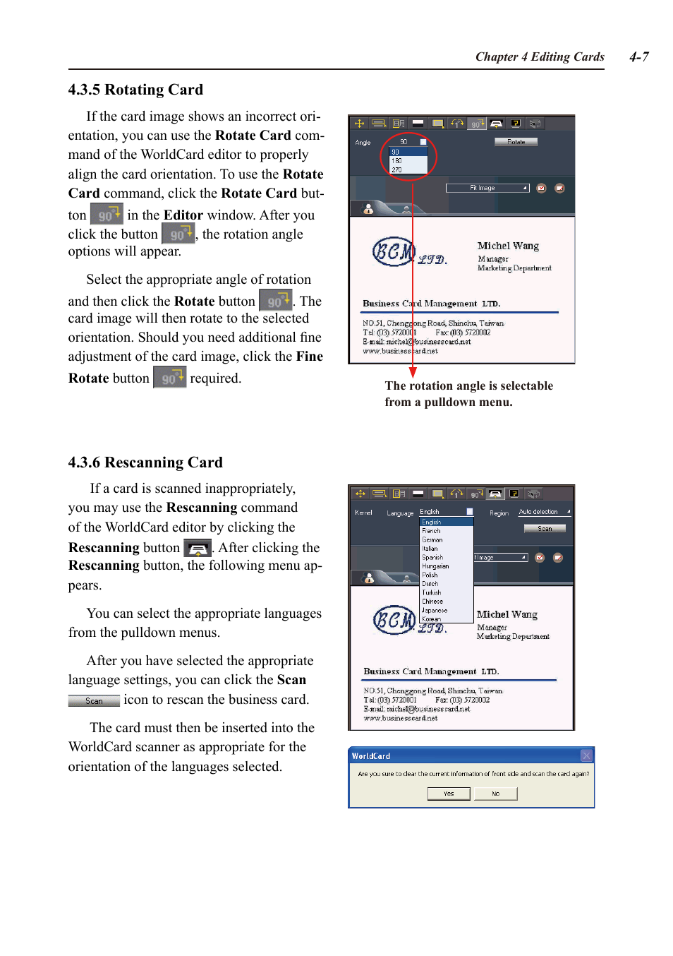 Penpower WorldCard duet User Manual | Page 33 / 82