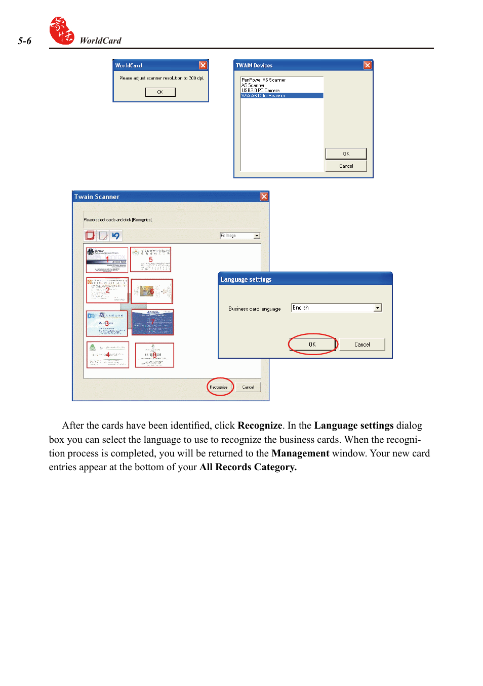 Penpower WorldCard duet User Manual | Page 42 / 82