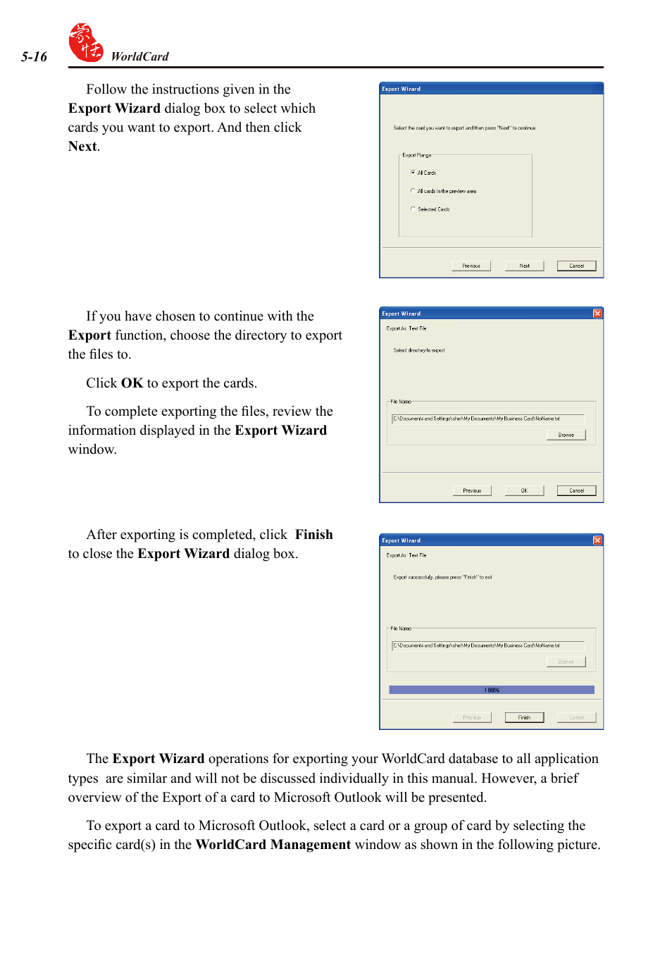 Penpower WorldCard duet User Manual | Page 52 / 82